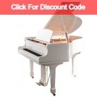 Steinhoven SG183 Polished White Grand Piano All Inclusive Package Steinhoven SG183 Polished White Grand Piano All Inclusive Package